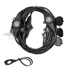 oviitech 25ft extension cord with 5-15P to 5-15R, ideal for stage setups
