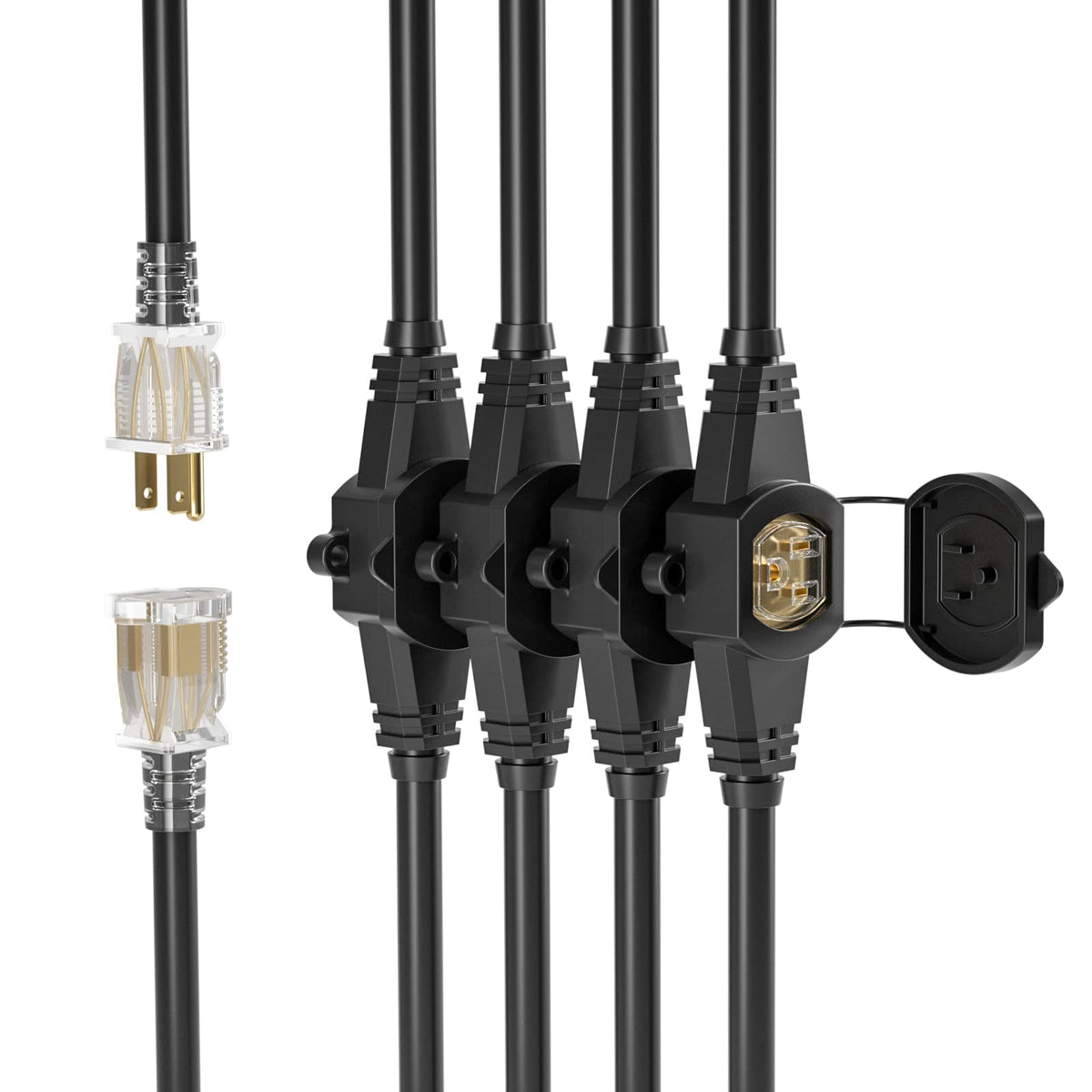 oviitech evenly spaced outlets simplify multi-device setups for events.