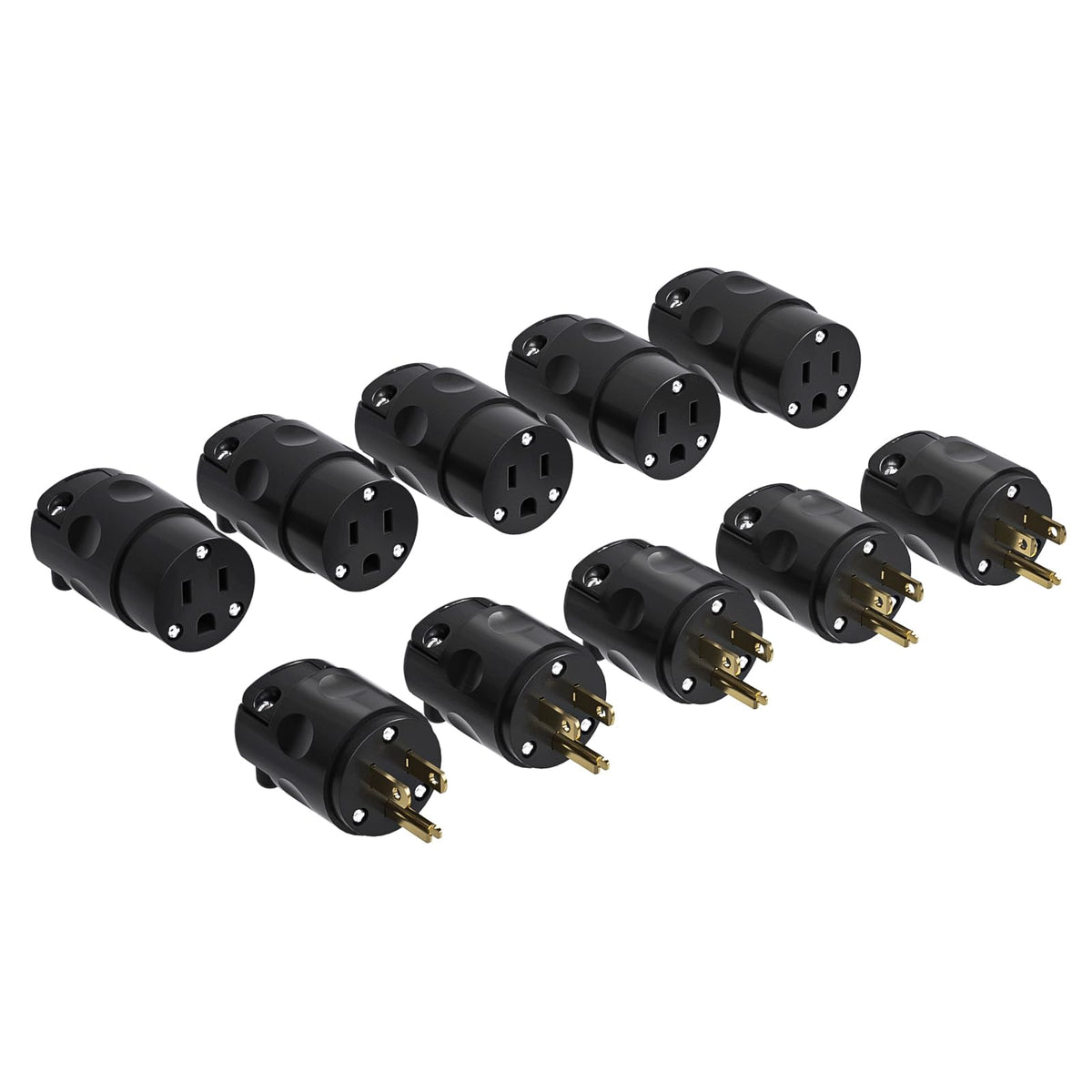 Oviitech replacement plug set 5-pack for quick electrical repairs.