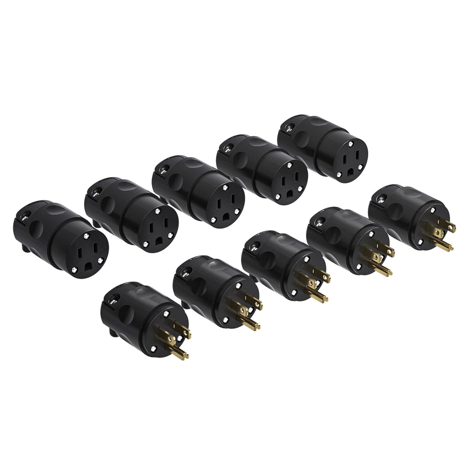 Oviitech replacement plug set 5-pack for quick electrical repairs.