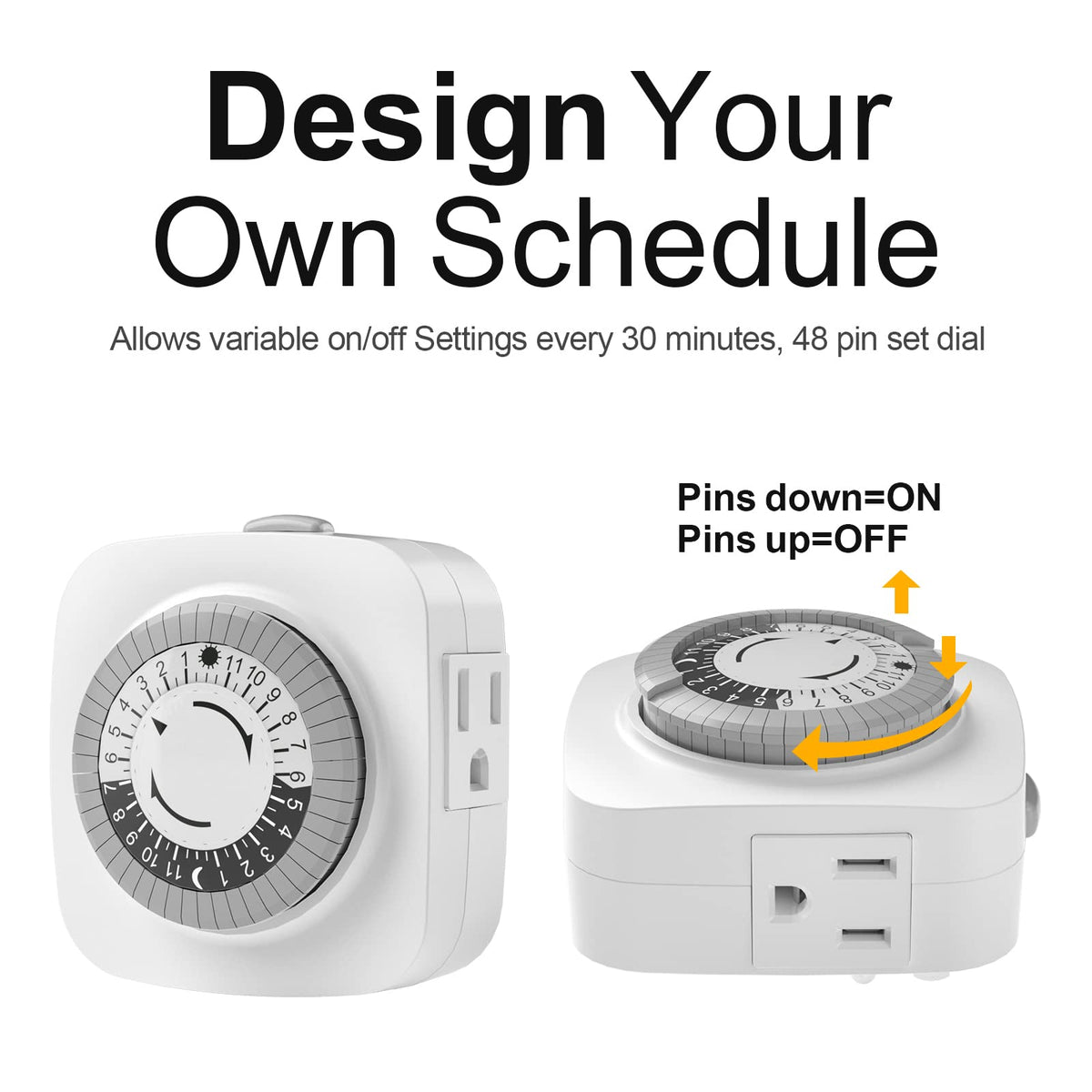 oviitech dial close-up highlighting 30-minute interval customization.