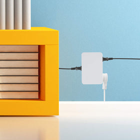 oviitech two-pack provides extra outlets for home office and kitchen