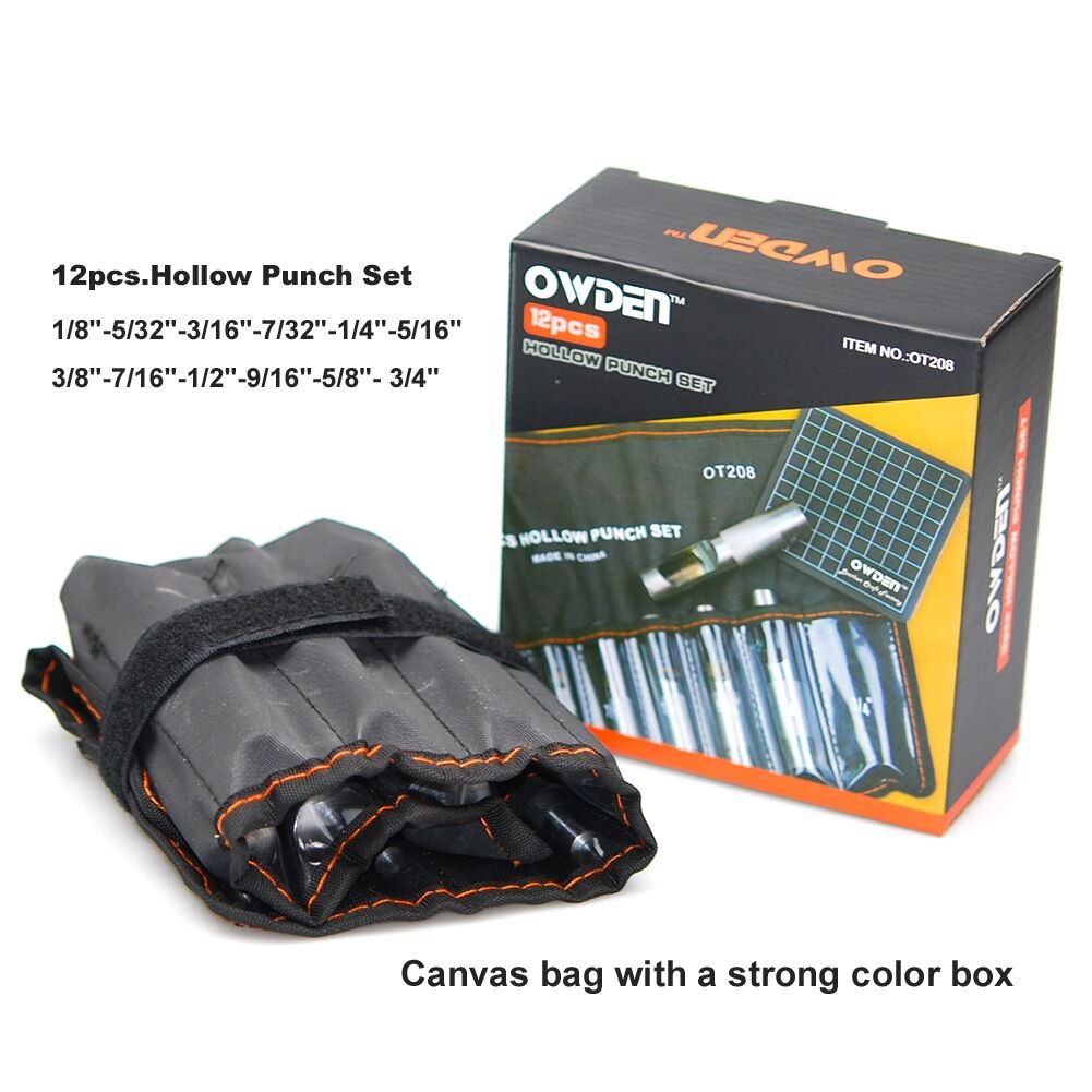 OWDEN cutting mat protects punch tips and work surface for smoother results.