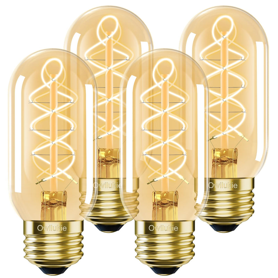 Owilukie E26 LED bulb 6W, warm 2700K, ideal for living rooms.