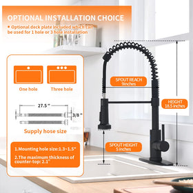 OWOFAN 9009R ceramic cartridge ensures drip-free operation
