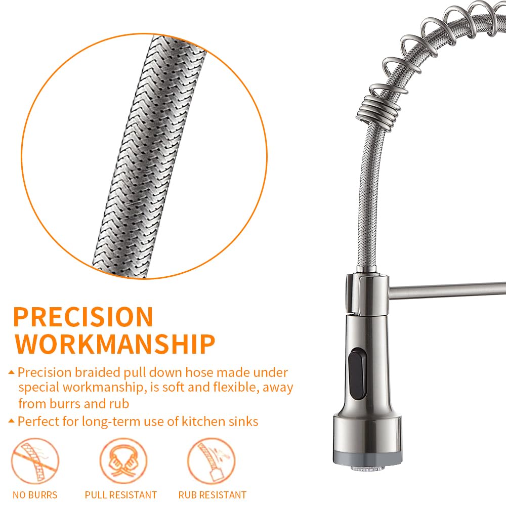 OWOFAN ceramic-cartridge-leak-proof design helps prevent drips and prolongs life