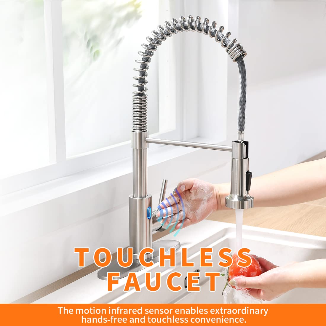 OWOFAN motion sensor enables convenient, hygienic hands-free use in kitchens