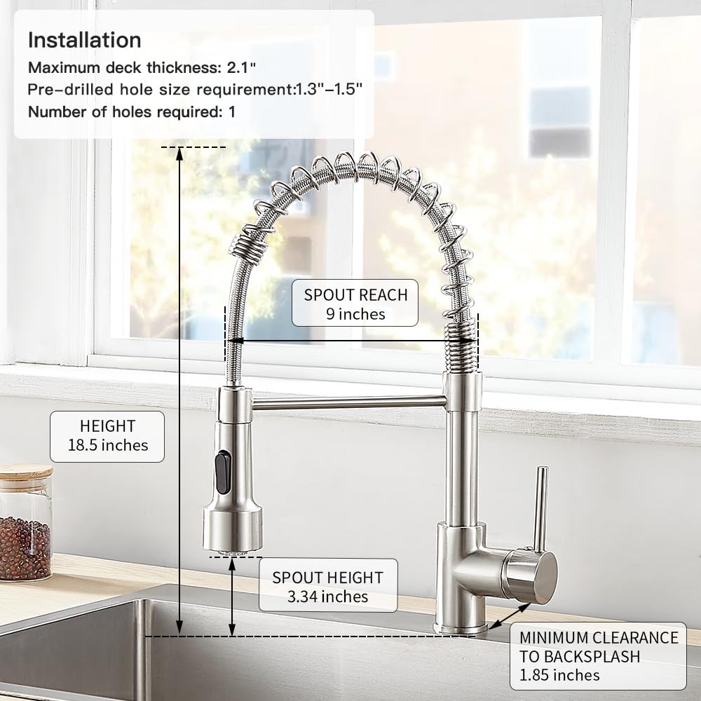 OWOFAN SUS304 stainless-steel construction ensures durable, lead-free performance