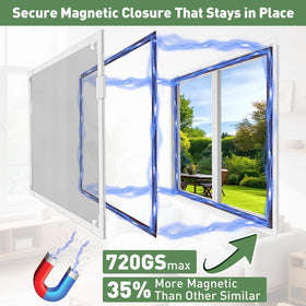 OWYR fiberglass window screen mesh offers durable, breathable insect protection.