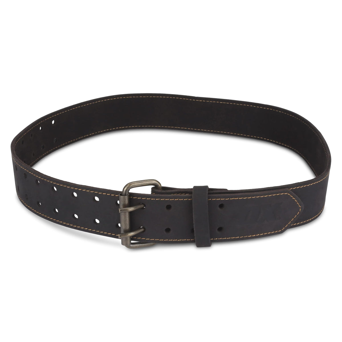OX Pro 2-Inch Leather Tool Belt with oil-tanned full-grain leather for durable professional use