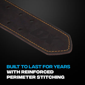 OX Pro construction workbelt in use on a job site