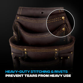 OX Pro ergonomic 3-inch belt improves wear comfort.