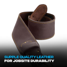 OX Pro heavy-duty brass rivets close-up highlight tear resistance for demanding tasks