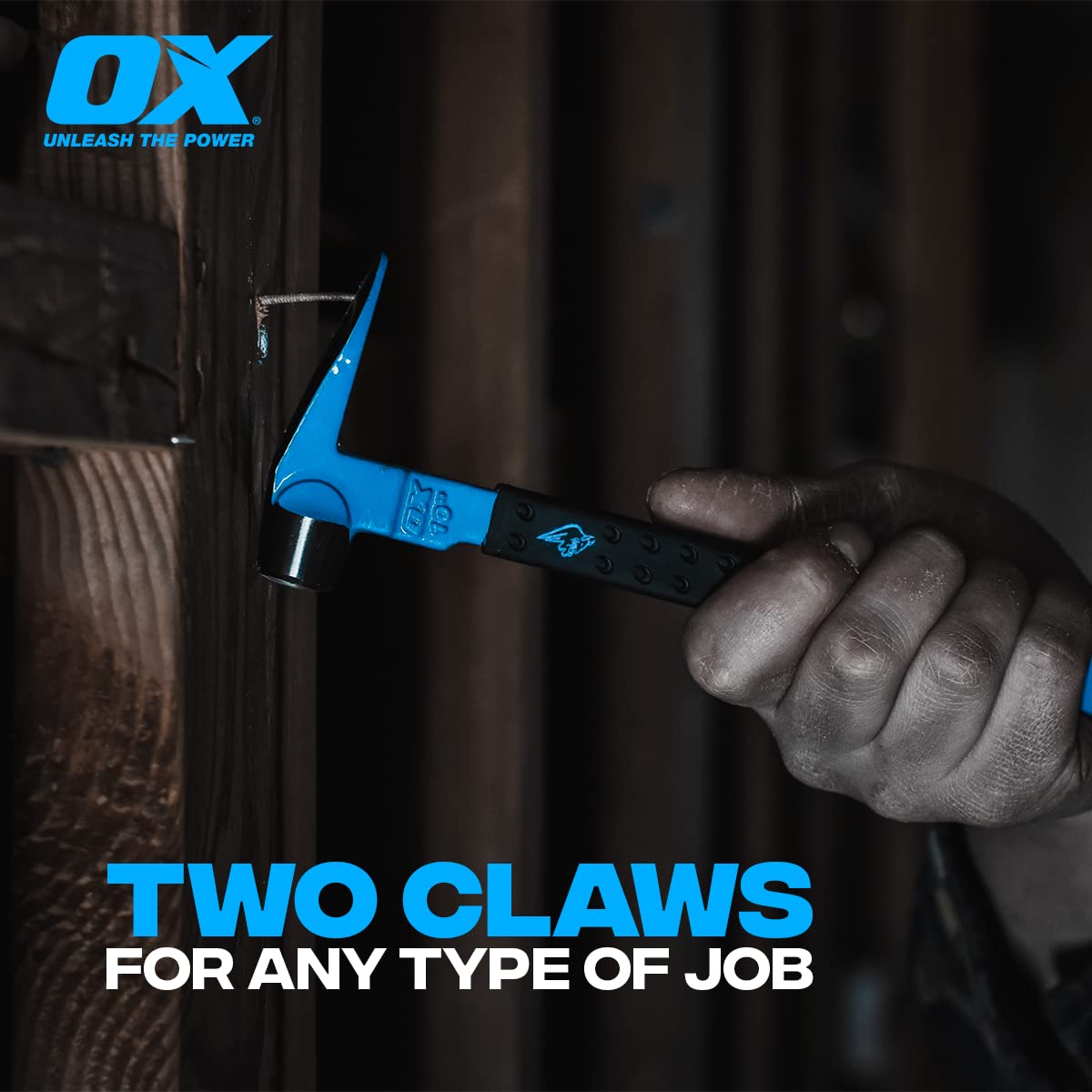 OX Tools cat paw pry bar aiding trim removal and nail pulls