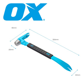OX Tools forged steel design ensures durability on demanding job sites