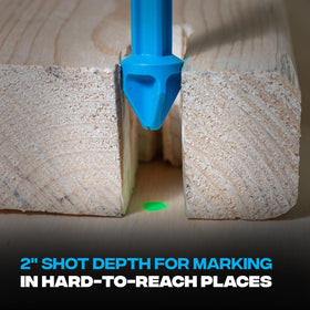 OX Tuff Shot chalk burst cartridge delivers 250 bursts per cartridge