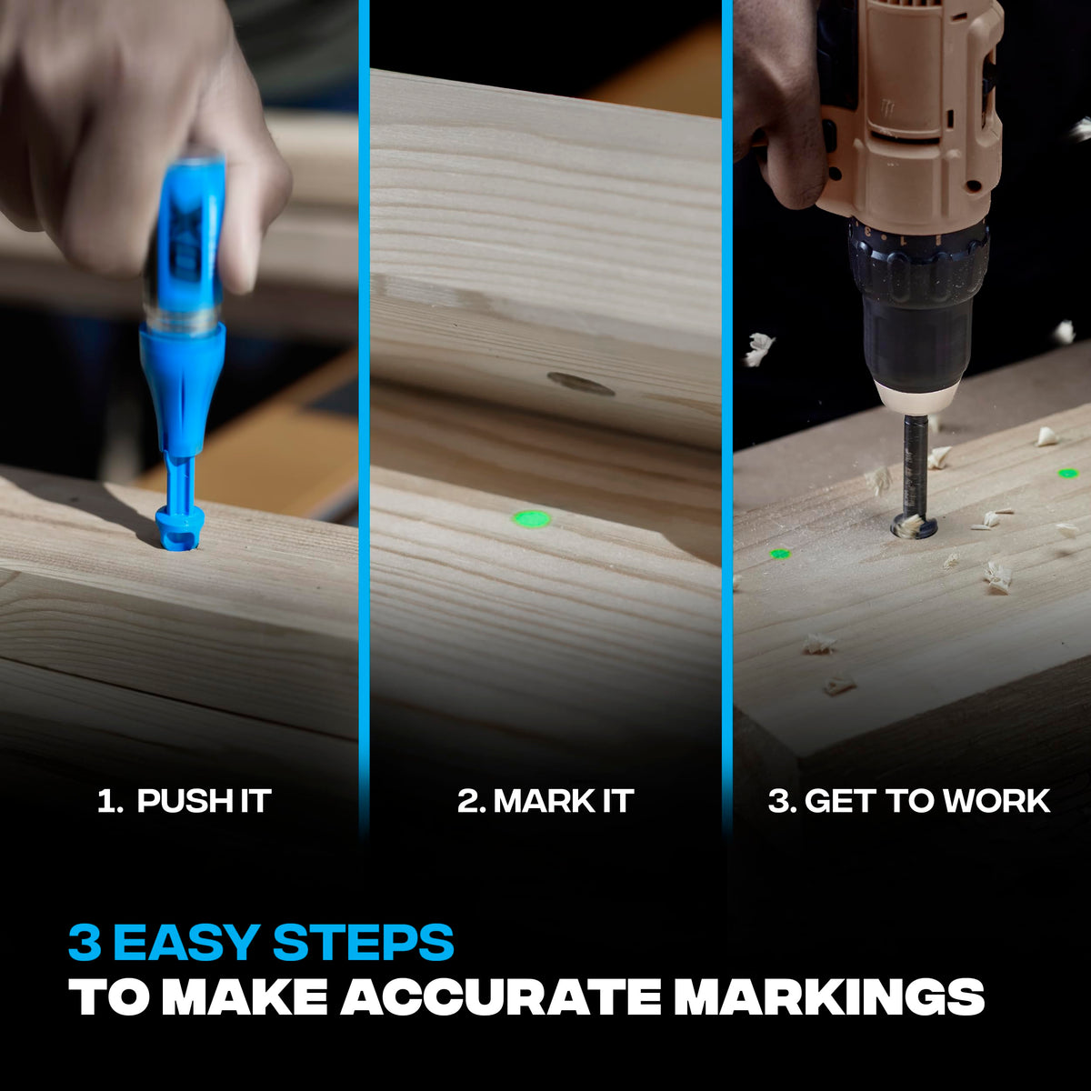 OX Tuff Shot professional-grade marker trusted by carpenters and electricians