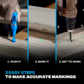 OX Tuff Shot professional-grade marker trusted by carpenters and electricians