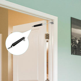 OXDFK black finish door closer kit blends with modern door hardware.