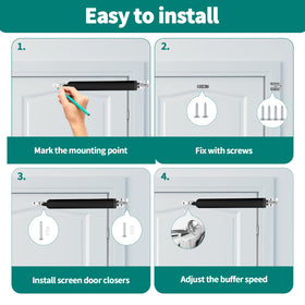 OXDFK hardware included with clear installation guide for quick setup.