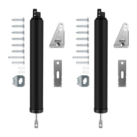 OXDFK pneumatic closer in action for smooth, controlled door closing.