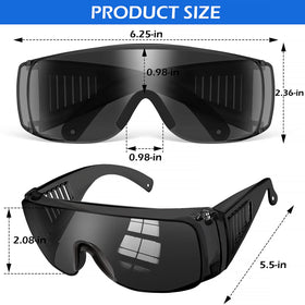 OXG anti fog safety glasses lightweight 38g for comfortable all day wear