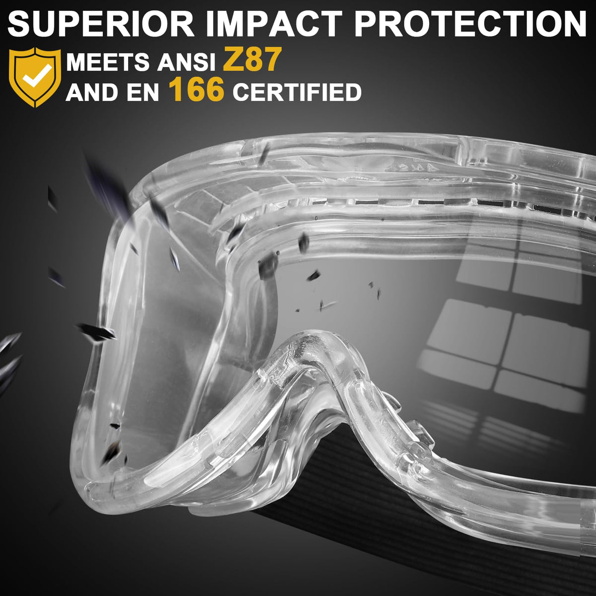 OXG lightweight PVC frame delivers all-day comfort without marks.