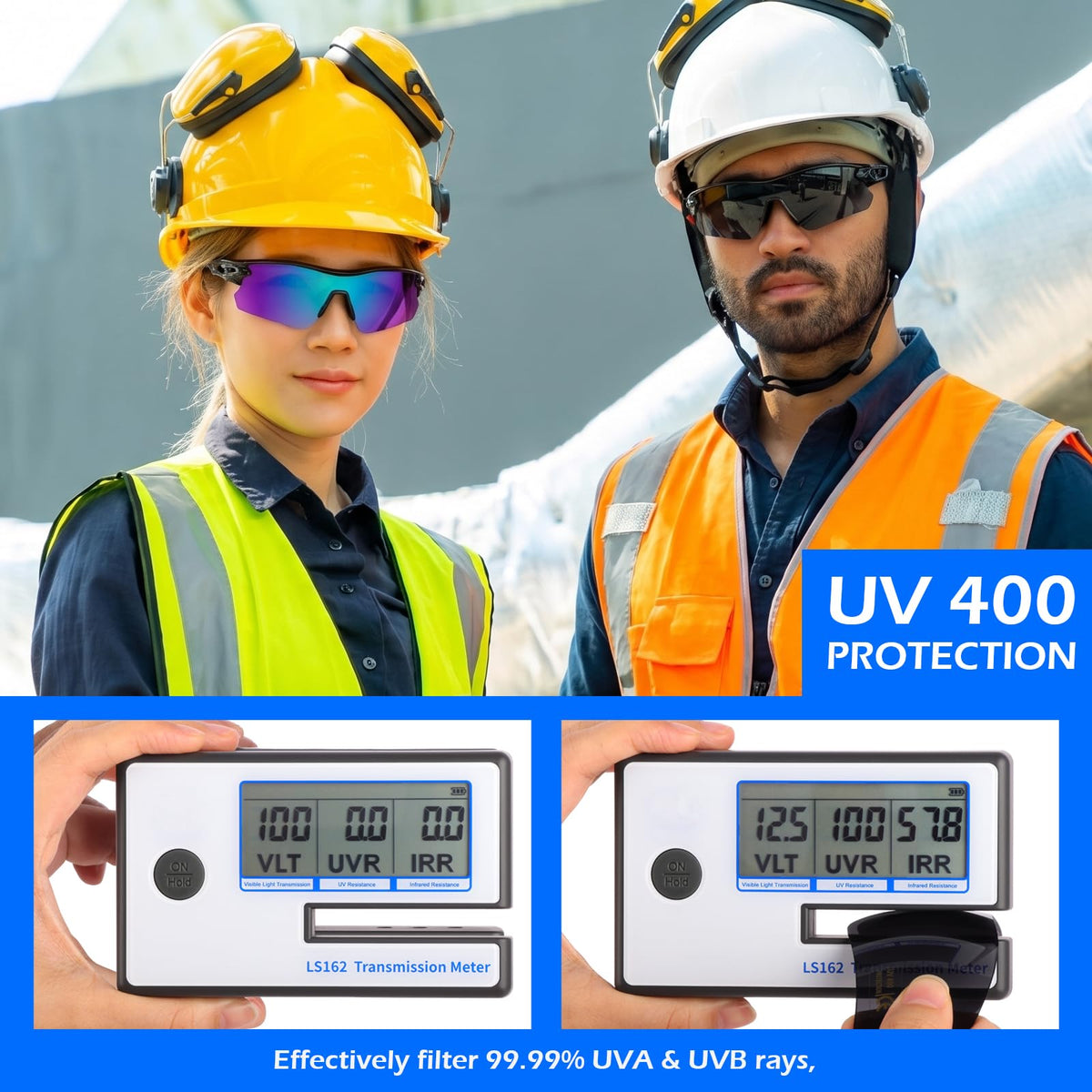 OXG polycarbonate lenses offer scratch resistance while staying lightweight.