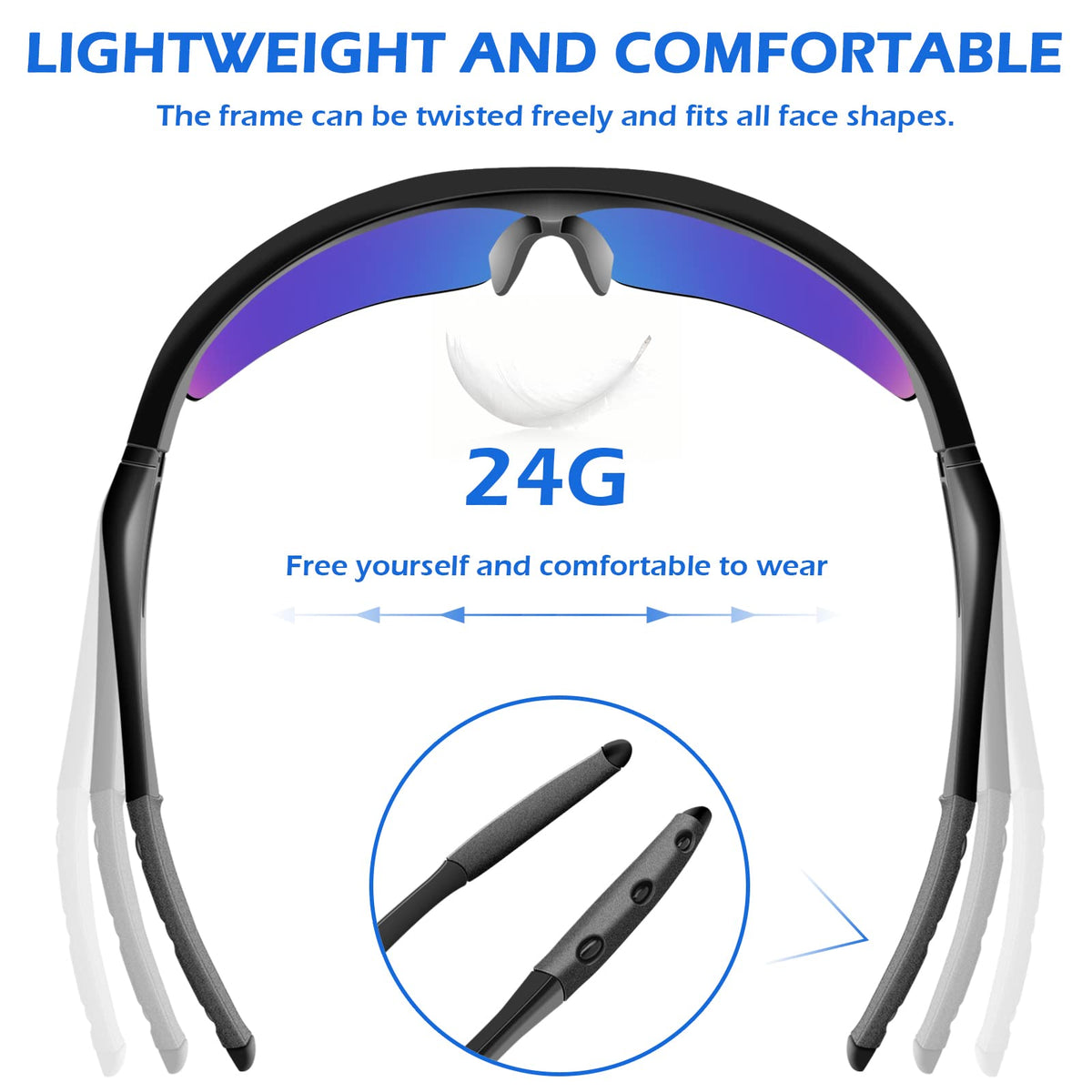 OXG safety glasses ideal for cycling and outdoor activities.