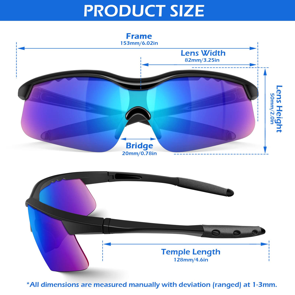 OXG mirror-lens safety glasses provide glare reduction for bright outdoor tasks.