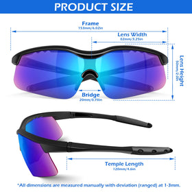 OXG mirror-lens safety glasses provide glare reduction for bright outdoor tasks.