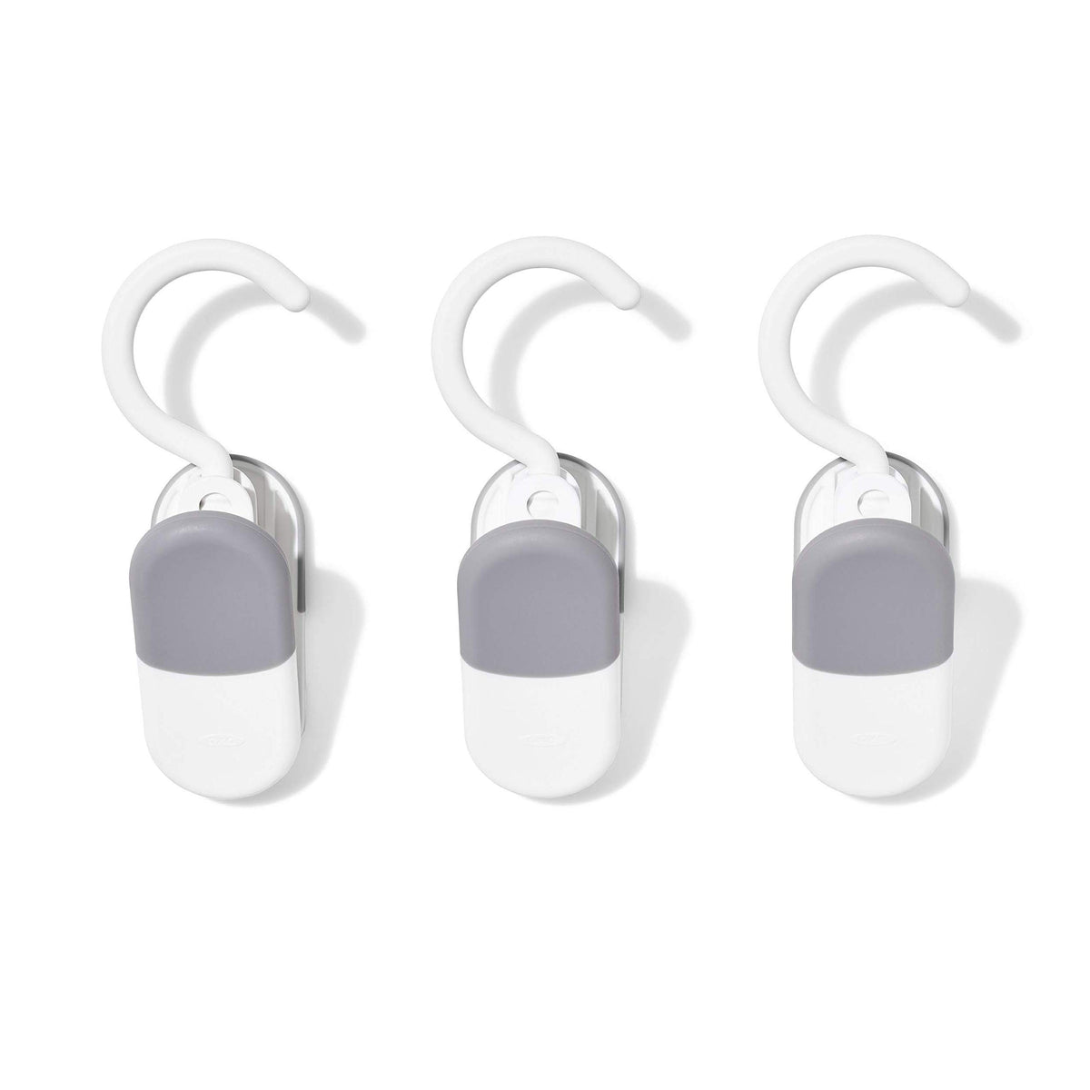 OXO Good Grips ClipHanger closeup shows durable clips for delicates