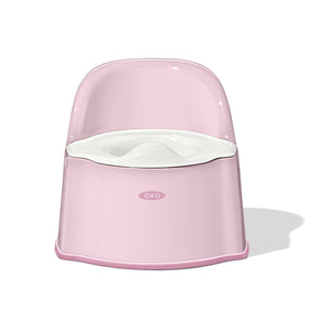 OXO Tot Potty Chair Blossom front view with comfortable, seamless seat