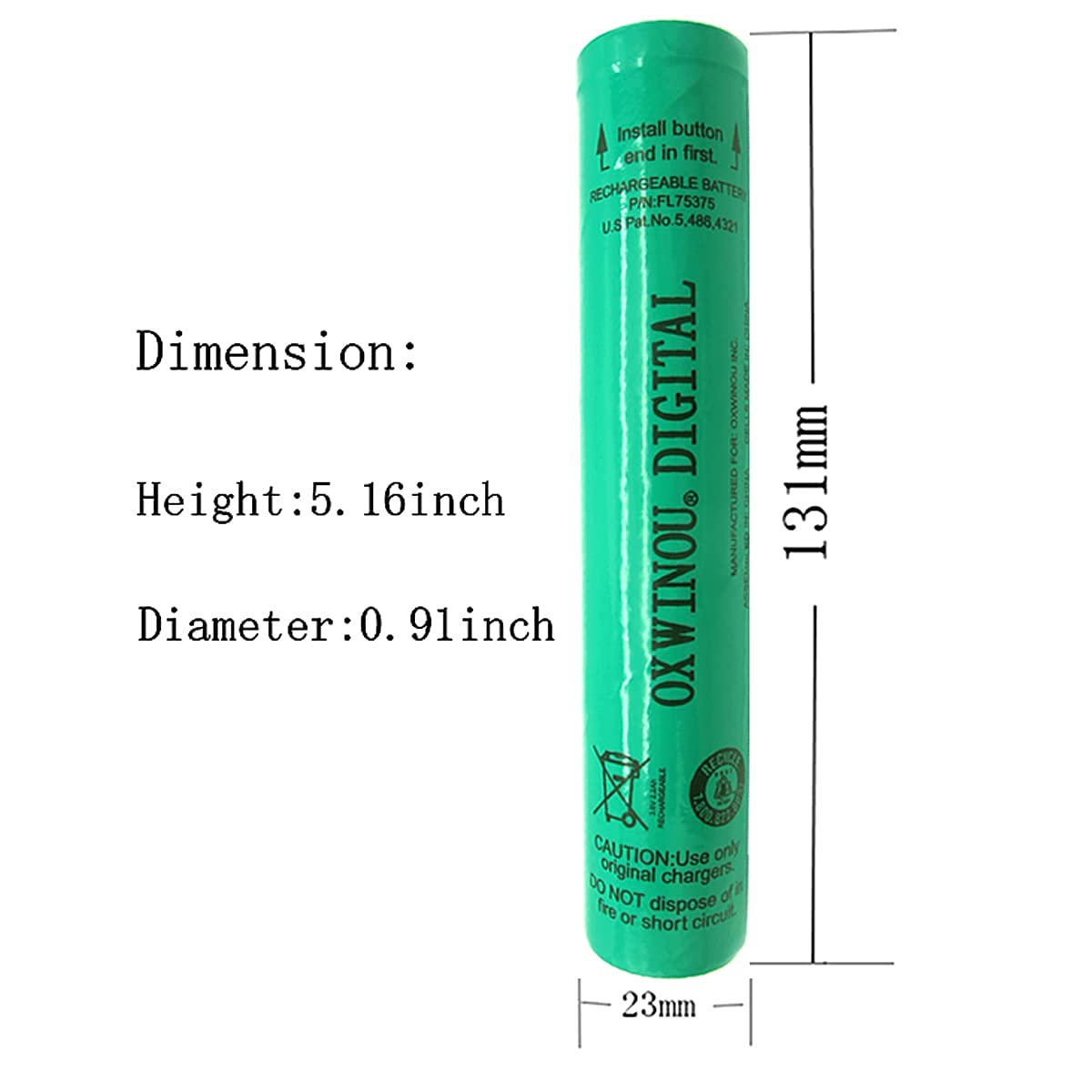 OXWINOU compatible with Stinger series for versatile flashlight compatibility.