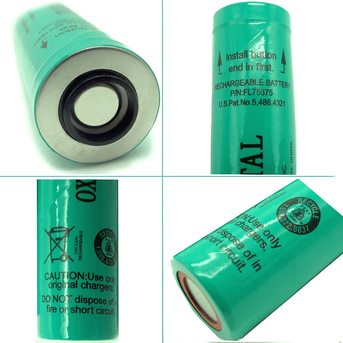 OXWINOU 2-pack battery set makes quick replacements in the field.