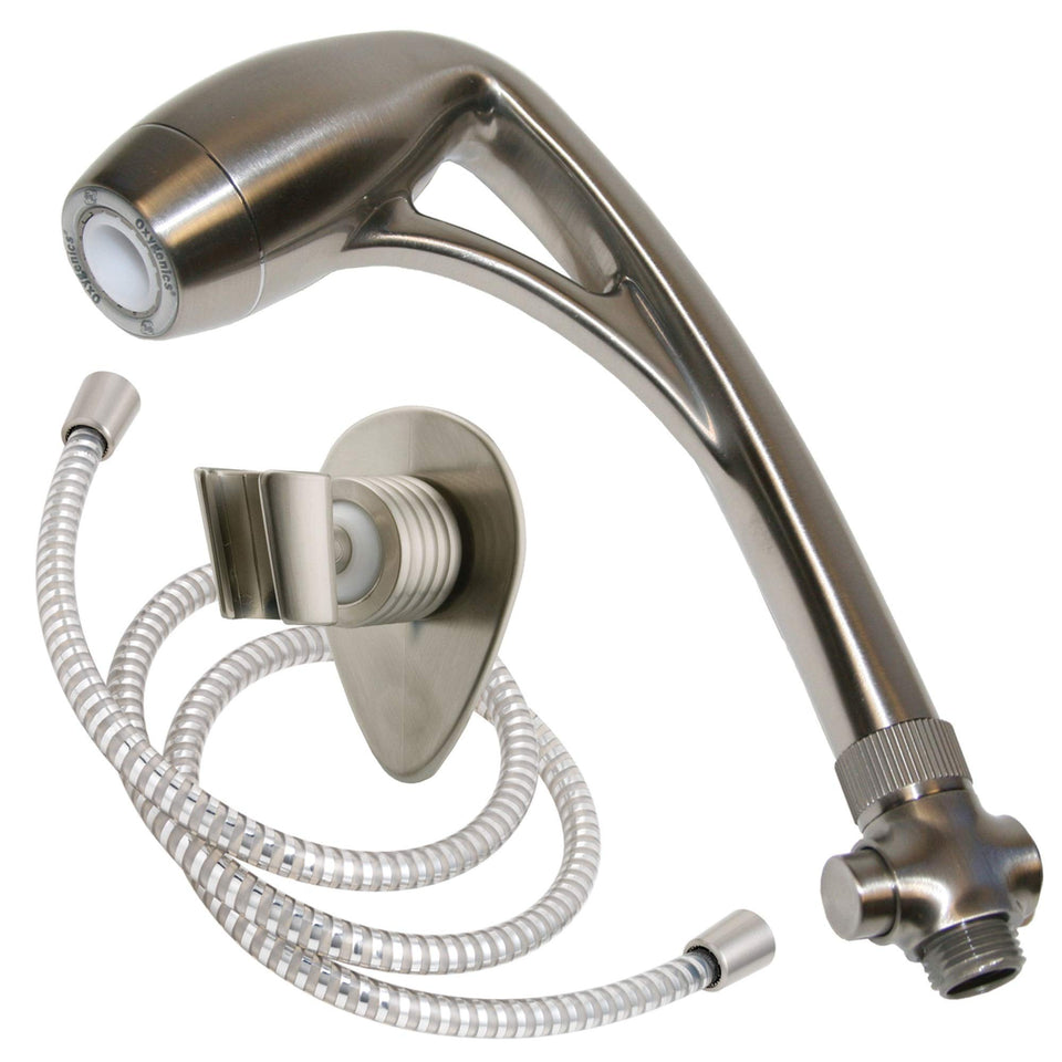 Oxygenics Bodyspa RV handheld shower with 60-inch hose for efficient water use