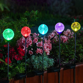 OxyLED color-changing LED glow creates festive ambience for patios and yards.