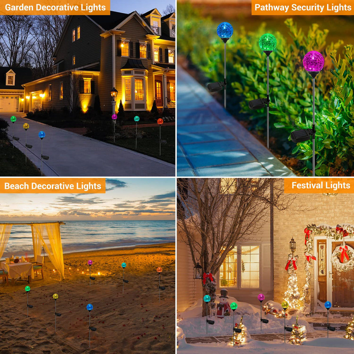 OxyLED dusk-to-dawn solar lights auto on/off for hands-free illumination.