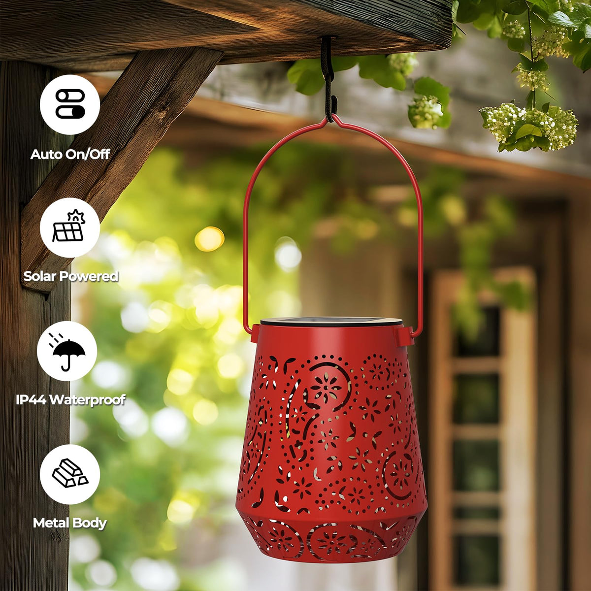 Ideal decor for seasonal events, enhancing outdoor ambiance.