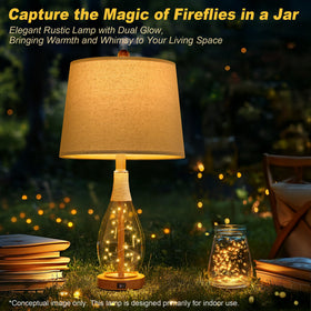 OYEARS two-pack lamps offer dual lighting modes for reading and mood lighting.