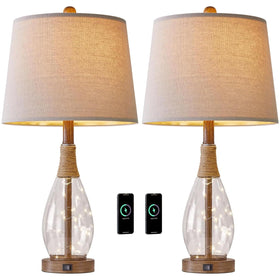 OYEARS easy-assembly lamps arrive with safety-certified cords.