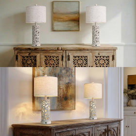 OYEARS night-light base provides gentle glow at night