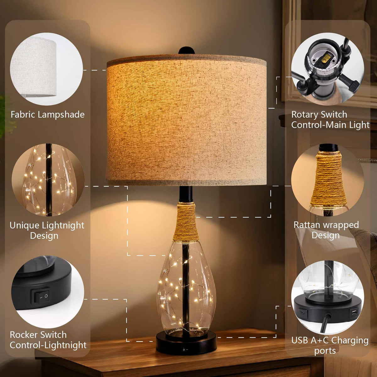 OYEARS boho black metal pole and base offer sturdy support and style