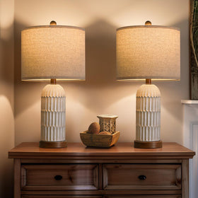OYEARS linen-shade diffuse light for cozy reading and relaxation.