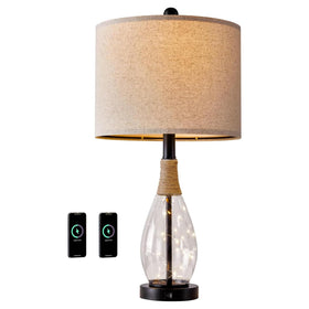 OYEARS safe, easy-assembly boho lamp makes setup quick