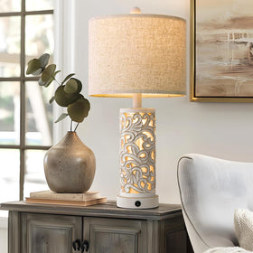 OYEARS linen-shade closeup softens brightness and reduces glare