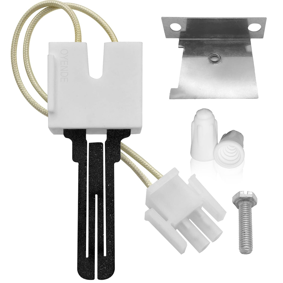 OYENDE B1401018 furnace ignitor package shows upgraded packaging protecting the unit