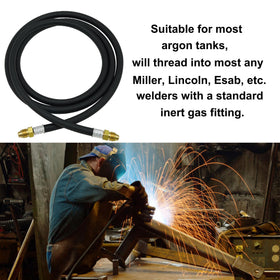 OYHBO complete welding hose with regulator-ready set for seamless gas flow.