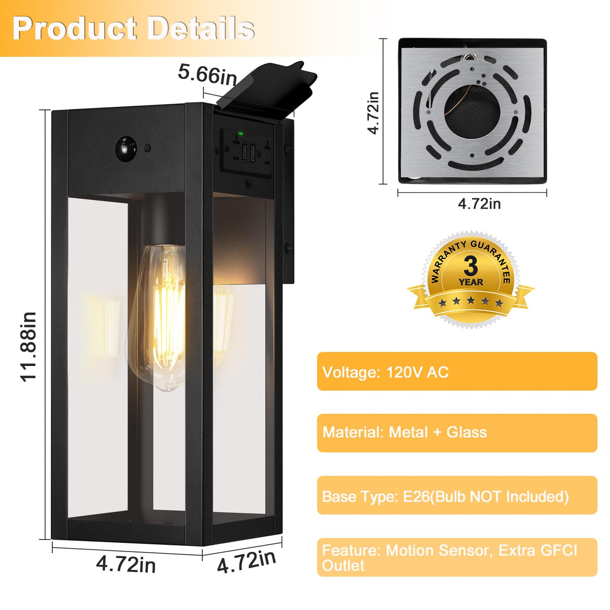 OYKYOHEI dusk-to-dawn sensor helps energy-efficient outdoor illumination