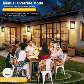 OYKYOHEI standard E26 socket supports dimmable bulbs for customizable brightness